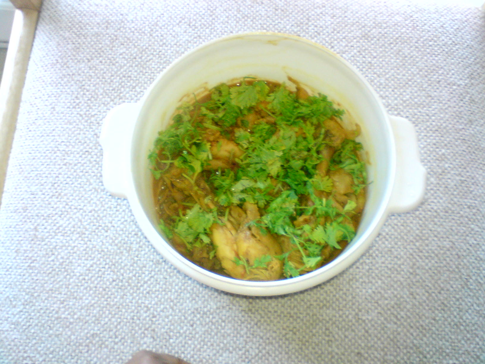dry chicken picture